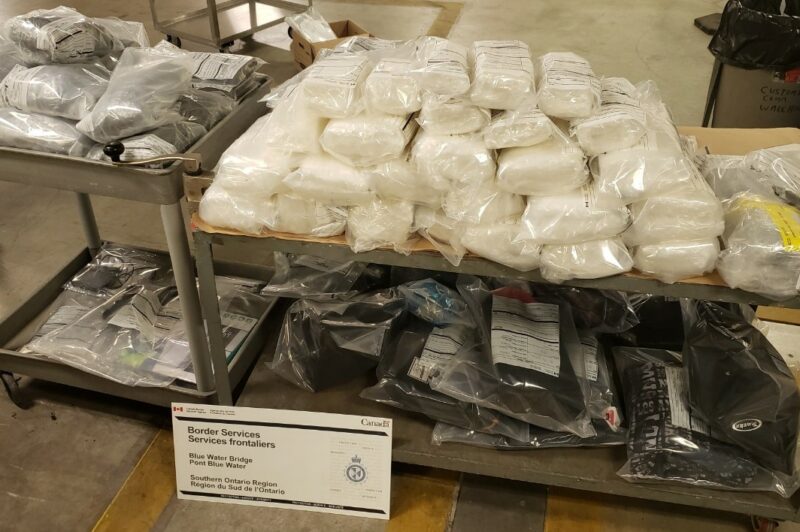 Suspected drugs seized