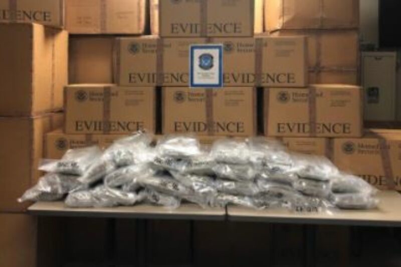 Half ton of pot seized from truck at border article image