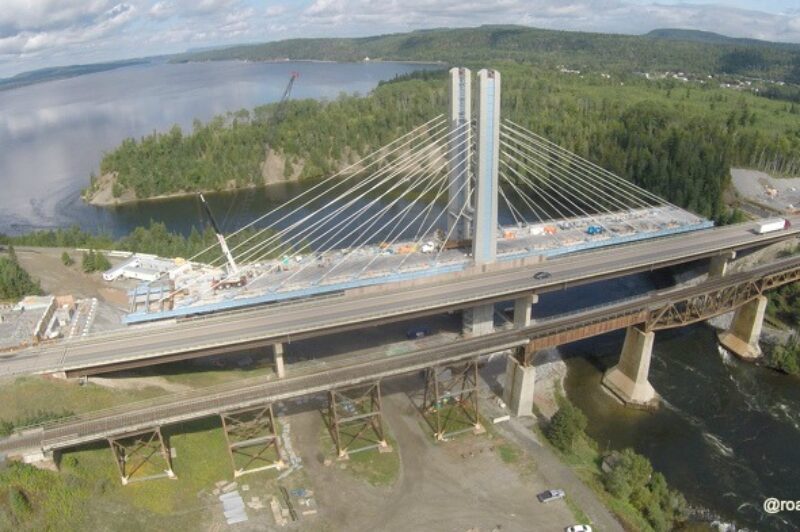 Nipigon River Bridge - MTO Hopeful of 2 Lanes Open by End of February article image