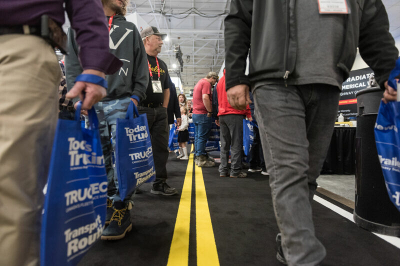 Truck World aisles