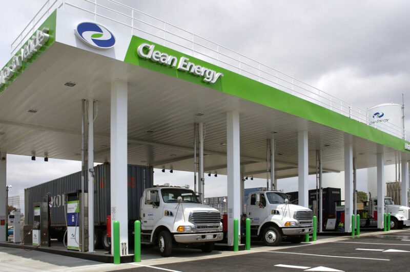 natural gas fueling station
