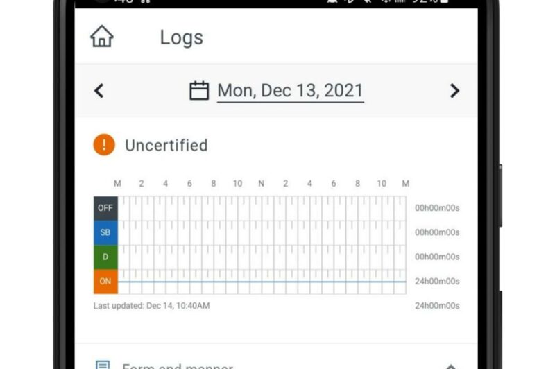 ERoad Assist app