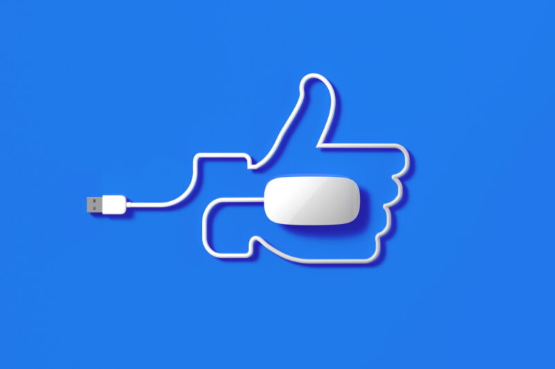 Twitter thumbs up
