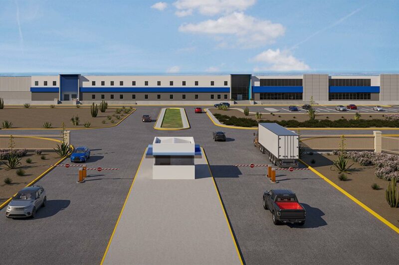 Picture of planned Bendix plant in Acuna, Mexico.
