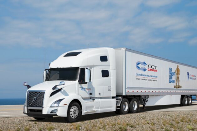 Picture of a CCT Canada truck.