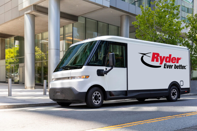 BrightDrop Ryder van