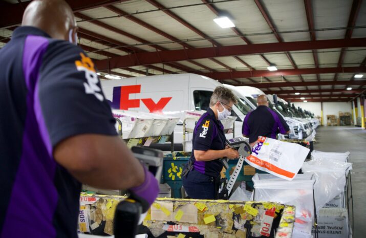 FedEx facility