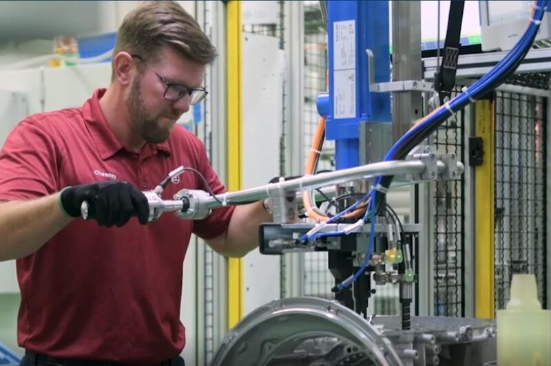 ZF PowerLine transmission production