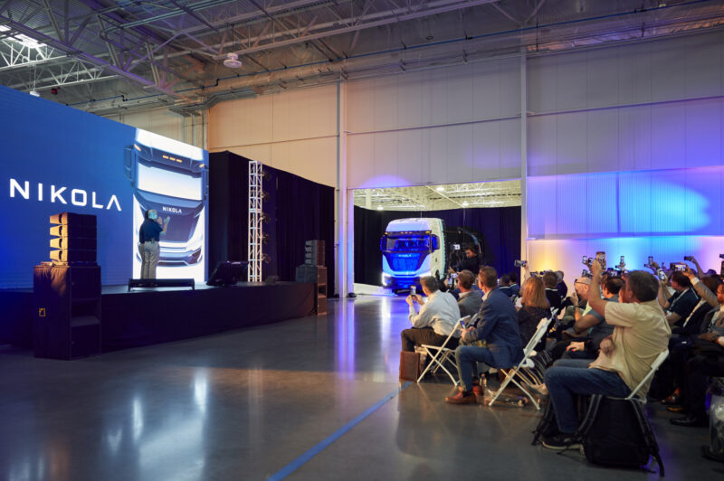 Nikola begins production of hydrogen-fueled trucks article image