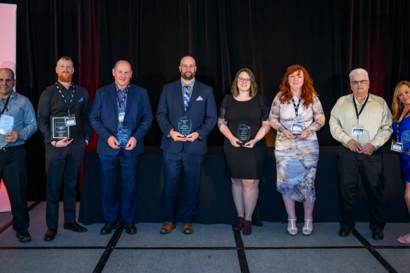 Picture of APTA award winners standing together