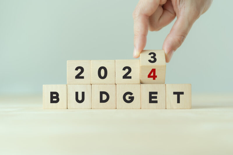 2024 budget sign