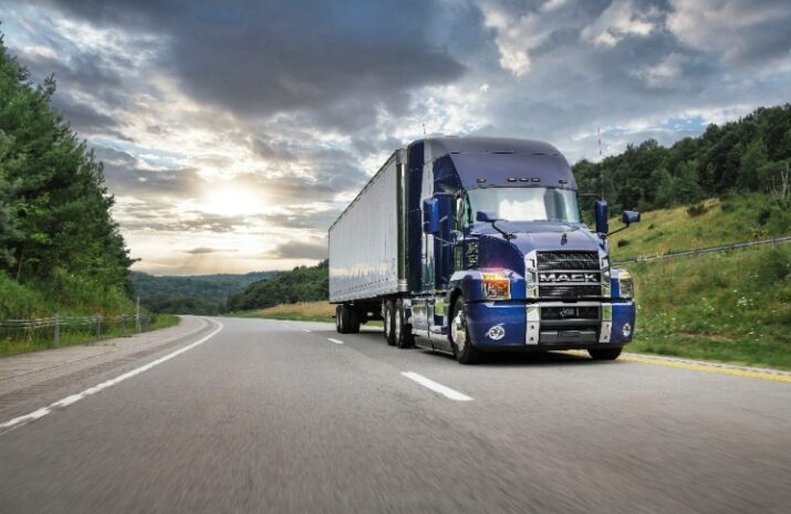 Picture of a Mack truck
