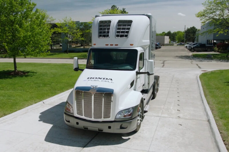 Honda to demonstrate Class 8 hydrogen fuel cell truck article image