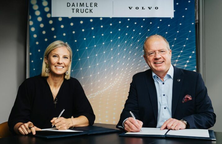 Volvo, Daimler Truck sign binding agreement to form software-defined vehicle JV article image