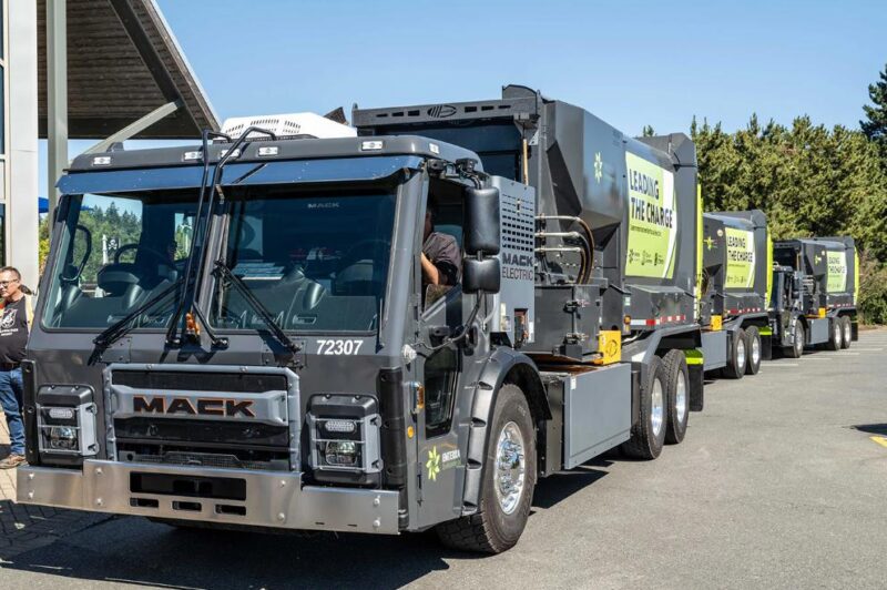 Emterra's electric fleet in BC