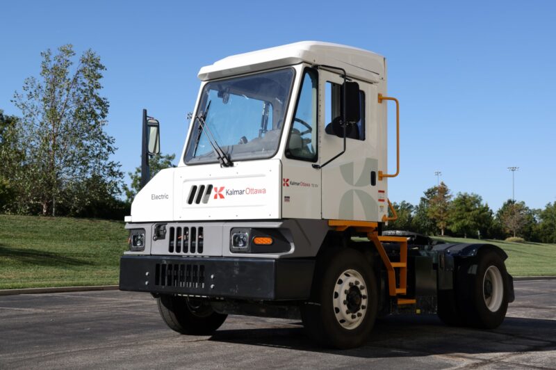 Kalmar introduces OT2 EV electric terminal tractor article image