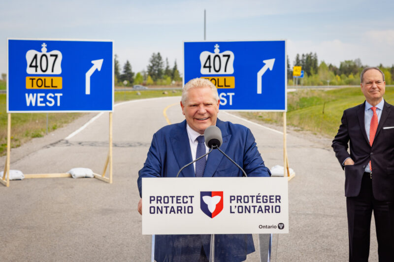 Ontario to remove tolls on provincial stretch of 407, make diesel tax cuts permanent article image