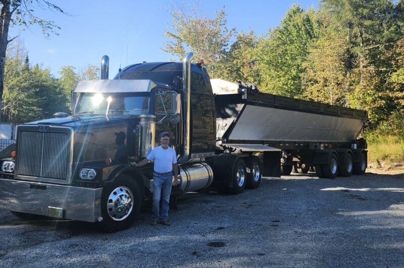 Picture of Doug Faulkner and his truck