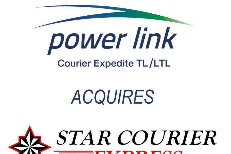 Power link and star courier express logo