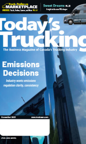 Today's Trucking November 2025 article image