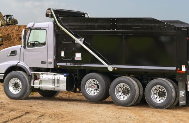 Picture of a East Trailers steel dump truck body