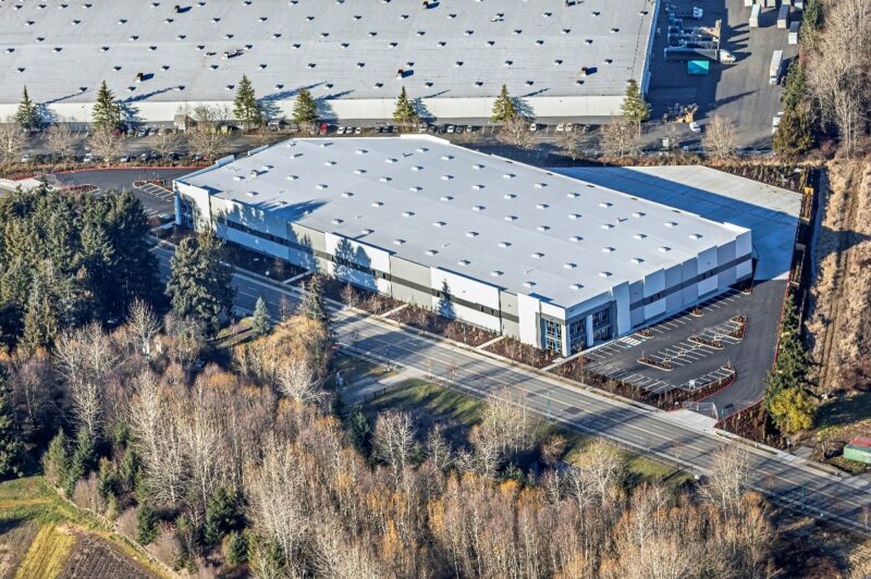 Volvo's Tacoma facility, view from above
