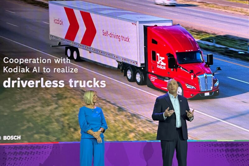 Kodiak partners with Bosch on self-driving truck hardware article image