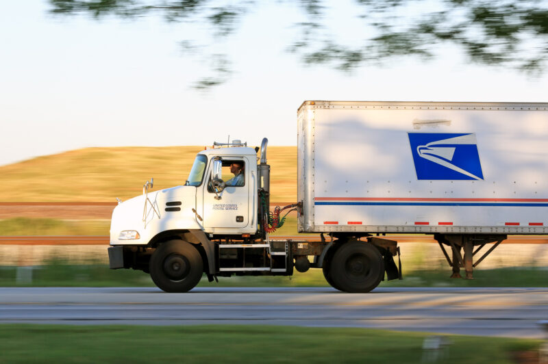Postal Service truck