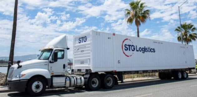 STG Logistics truck