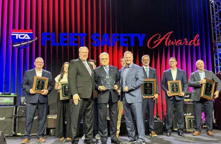Bison Transport, Mill Creek Motor Freight win 2025 TCA Fleet Safety Award grand prizes article image