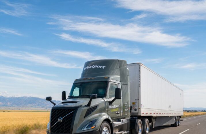 Westport unveils high-pressure CNG system for heavy-duty trucks article image