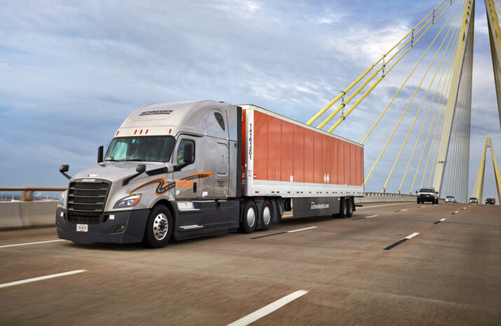 Schneider National tractor-trailer