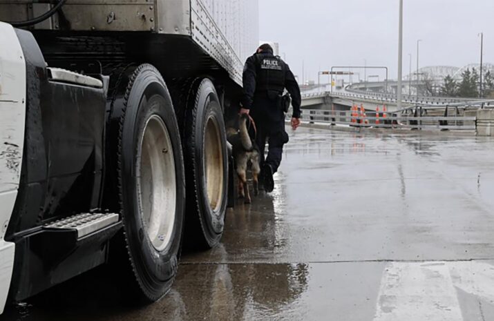 CBP seizes 133 lb. of cocaine from Canada-bound truck near Blue Water Bridge article image