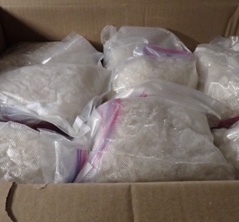 Picture of seized drugs