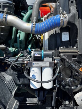 AirDog fuel system under the hood