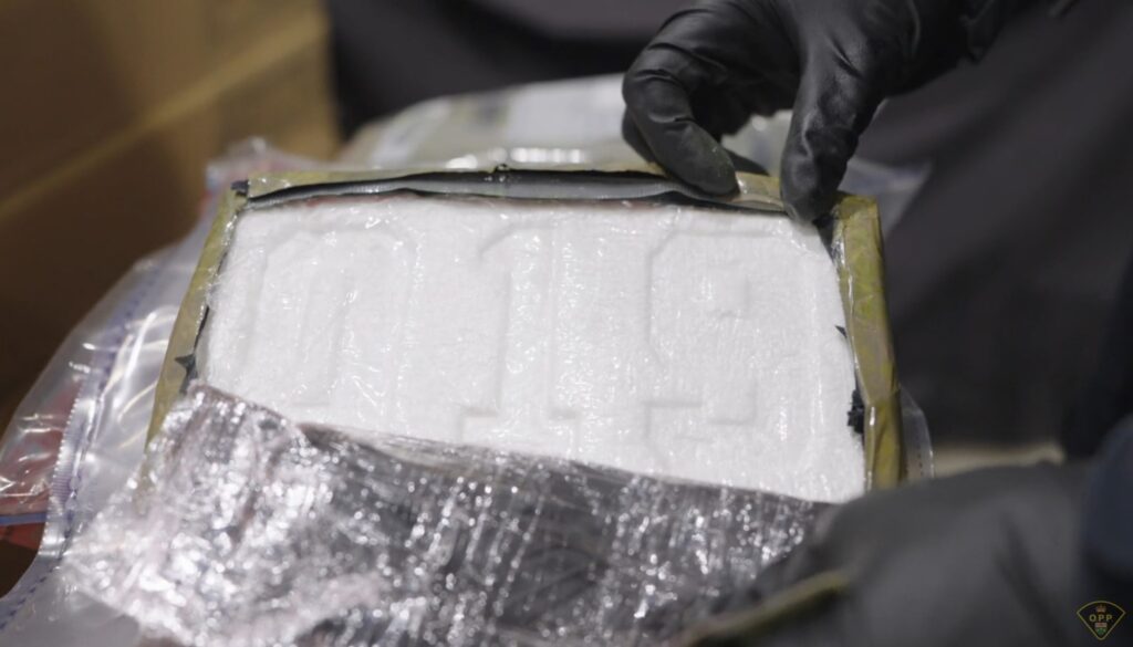 Suspected cocaine