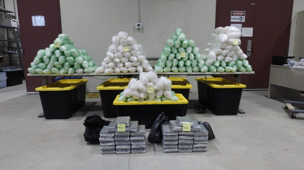 Suspected methamphetamine