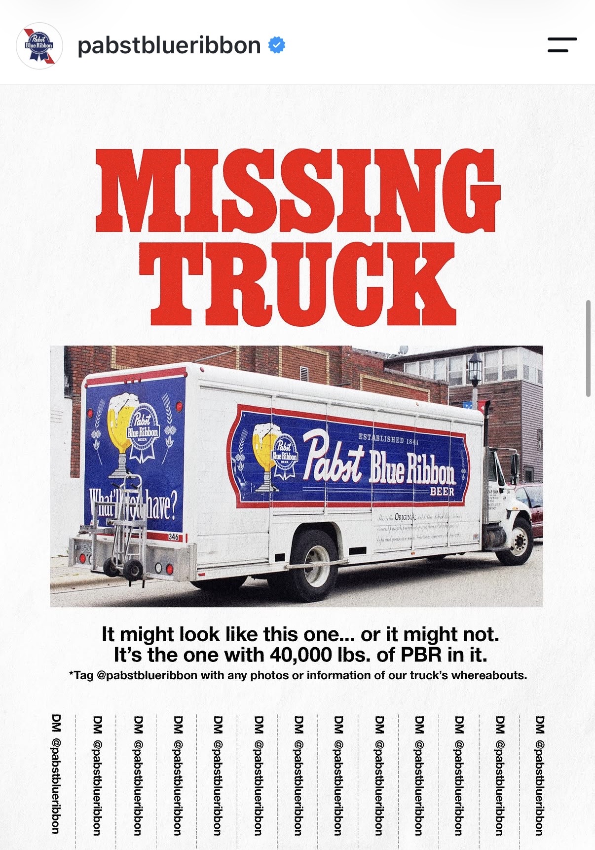 After $25,000 in beer is stolen, Pabst asks for help finding missing truck - Truck News