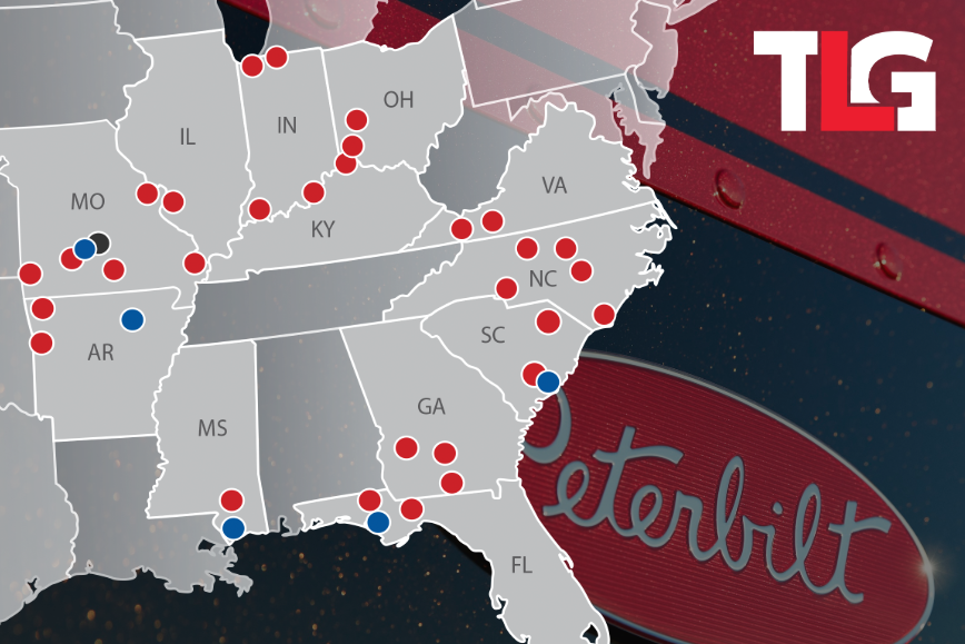 TLG dealer map