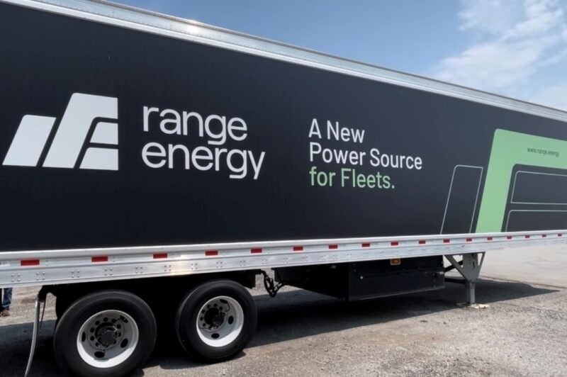 Range Energy's powered trailer makes a strong case for hybrid trucking now article image