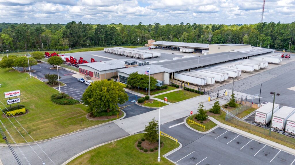 Valdosta terminal from above
